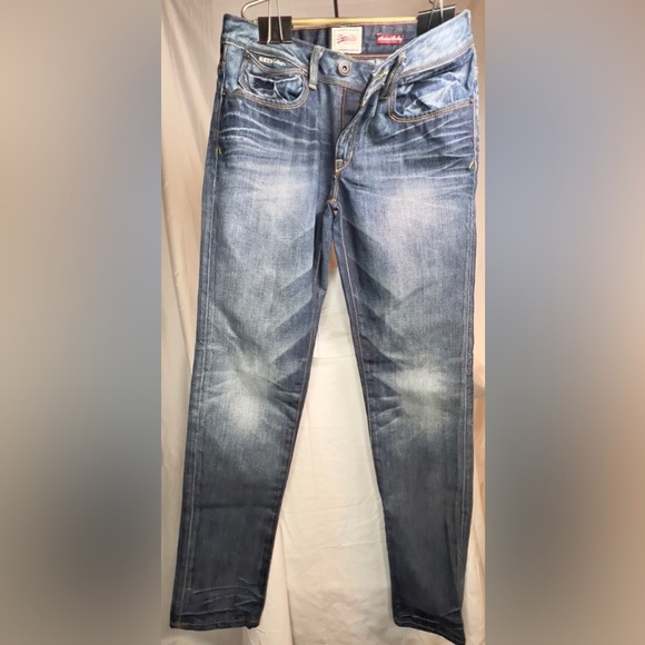 SUPERDRY Dark Wash Jeans - Standard Tomboy - Picture 1 of 5